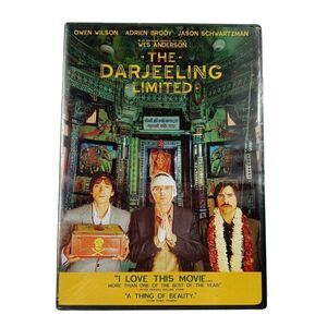 The Darjeeling Limited New DVD Movie Owen Wilson Adrien Brody 2007